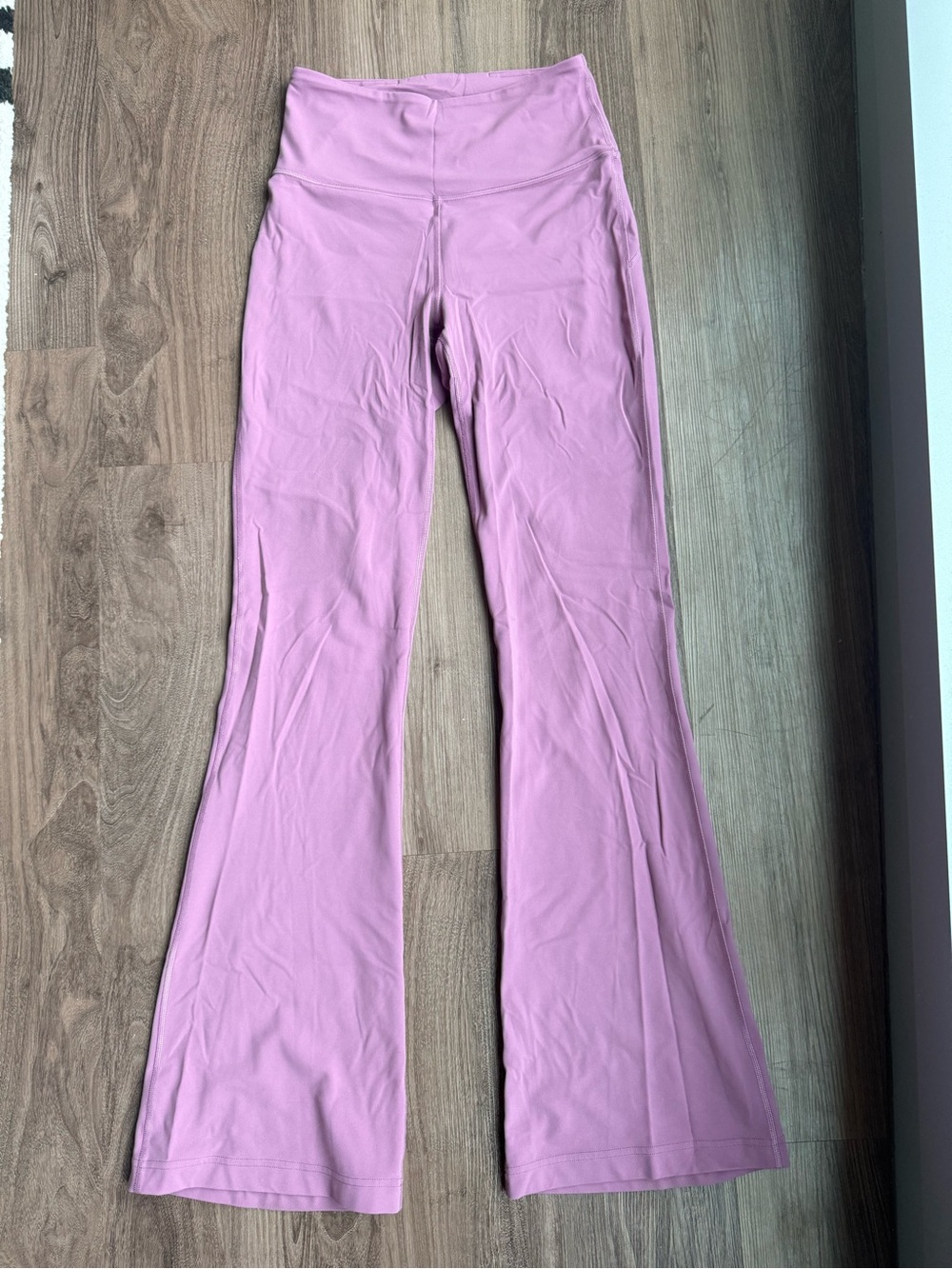 lululemon athletica Mauve Flare Leggings Nulu